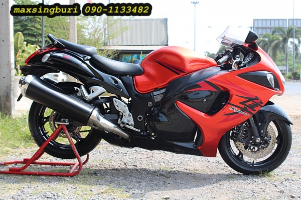 แม็กสิงห์บุรี//>>ด่วนรถเทิร์นไว้ โครตถูก<< SUZUKI HAYABUSA ปี2008 สวยๆสีเดิมพร้อมใช้ 299000