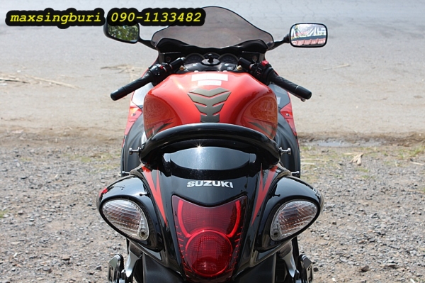 แม็กสิงห์บุรี//>>ด่วนรถเทิร์นไว้ โครตถูก<< SUZUKI HAYABUSA ปี2008 สวยๆสีเดิมพร้อมใช้ 299000