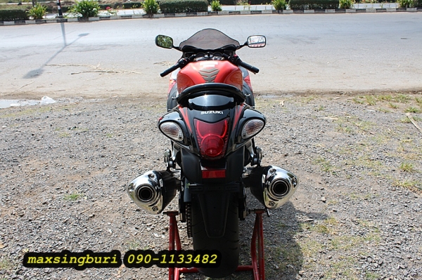 แม็กสิงห์บุรี//>>ด่วนรถเทิร์นไว้ โครตถูก<< SUZUKI HAYABUSA ปี2008 สวยๆสีเดิมพร้อมใช้ 299000