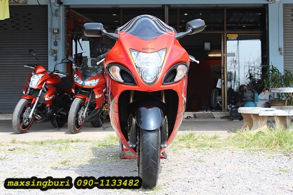 แม็กสิงห์บุรี//>>ด่วนรถเทิร์นไว้ โครตถูก<< SUZUKI HAYABUSA ปี2008 สวยๆสีเดิมพร้อมใช้ 299000