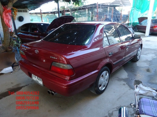 ขาย Toyota Soluna ปี 2540 สีแดงสวยๆ ราคา 88,000 บาท ++++++++++