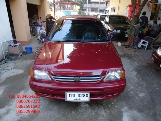 ขาย Toyota Soluna ปี 2540 สีแดงสวยๆ ราคา 88,000 บาท ++++++++++