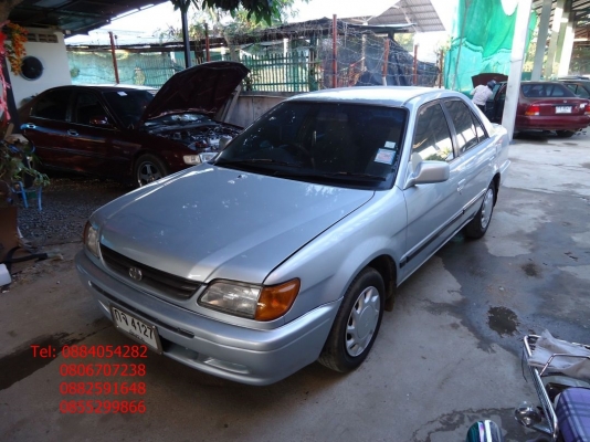 ขาย Toyota Soluna สีบรอนซ์เงินสวยๆ ติดแก็ส lpg ราคา 95,000 บาท ++++++++++