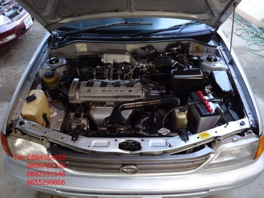 ขาย Toyota Soluna สีบรอนซ์เงินสวยๆ ติดแก็ส lpg ราคา 95,000 บาท ++++++++++