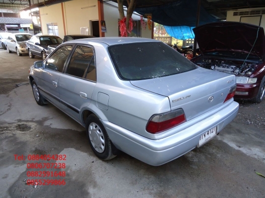 ขาย Toyota Soluna สีบรอนซ์เงินสวยๆ ติดแก็ส lpg ราคา 95,000 บาท ++++++++++