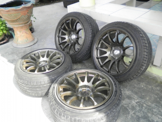 แม็ก17 หน้า9หลัง9.5 พร้อมยาง