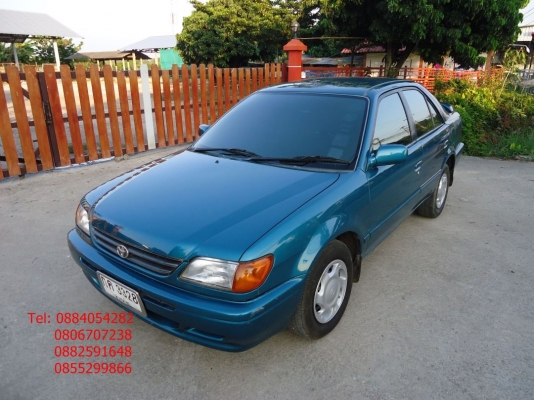 ขาย Toyota Soluna ปี 2541 สีเขียวสวย ราคา 95,000 บาท ++++++++++