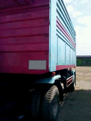 รถบรรทุกพ่วง เเม่-ลูกดั้มพ์ ยี่ห้อ ISUZU 240 แรงม้า รถบรรทุกพ่วง เเม่-ลูกดั้มพ์ ยี่ห้อ ISUZU 240 แรงม้า