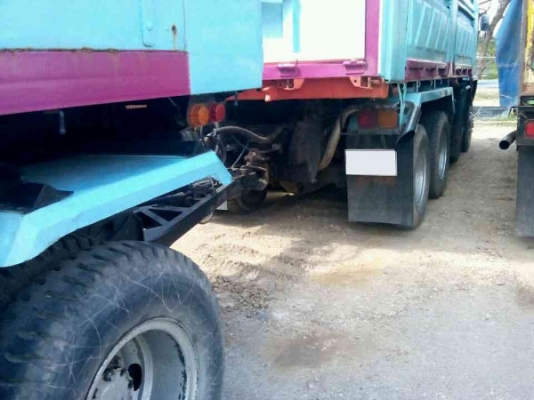 รถบรรทุกพ่วง เเม่-ลูกดั้มพ์ ยี่ห้อ ISUZU 240 แรงม้า รถบรรทุกพ่วง เเม่-ลูกดั้มพ์ ยี่ห้อ ISUZU 240 แรงม้า