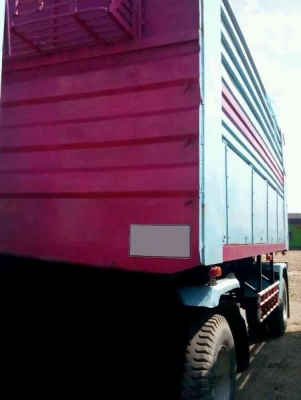 รถบรรทุกพ่วง เเม่-ลูกดั้มพ์ ยี่ห้อ ISUZU 240 แรงม้า