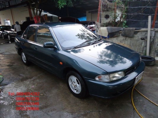 ขาย Mitsubishi lancer ecar สีเขียวสวย ราคา 65,000 บาท +++++++++