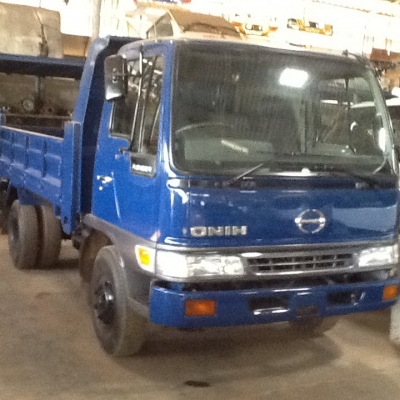 ขายรถ6ล้อดั๊มฮีโน เครื่องยนต์117 แรง ดั๊มต่อใหม่ สวย พร้อมใช้ ทะเบียนแจ้งจอด