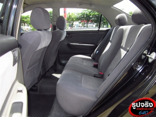 ALTIS 1.6 สีดำ รถเดิม วิ่งน้อย ไม่เคยทำสี