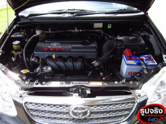 ALTIS 1.6 สีดำ รถเดิม วิ่งน้อย ไม่เคยทำสี