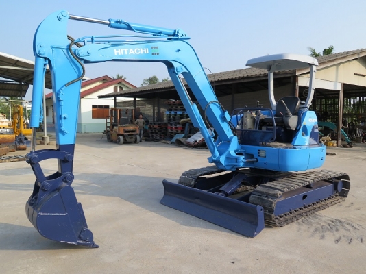รถขุด แบคโฮล HITACHI - EX40u มือสอง นำเข้าจากญี่ปุ่น ทำสีใหม่แล้ว