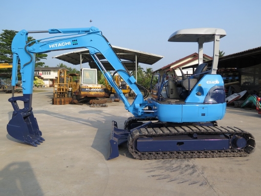 รถขุด แบคโฮล HITACHI - EX40u มือสอง นำเข้าจากญี่ปุ่น ทำสีใหม่แล้ว