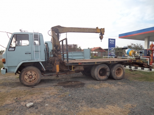 ขาย495000บาท รถเทเลอร์10ล้อครื่อง165แรงพร้อมเครน3ตัน พร้อมใช้