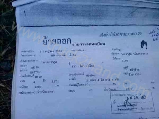 รถบรรทุก 6 ล้อ ยี่ห้อ HINO รุ่นKM779 รถบรรทุก 6 ล้อ ยี่ห้อ HINO รุ่นKM779