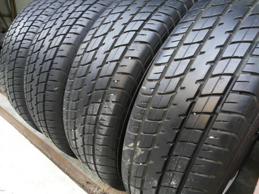 ล้อกะทะ vios ยางดันลอป 185 60 15 ยางปี 2013 ดอกเต็ม