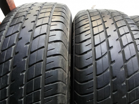 ล้อกะทะ vios ยางดันลอป 185 60 15 ยางปี 2013 ดอกเต็ม