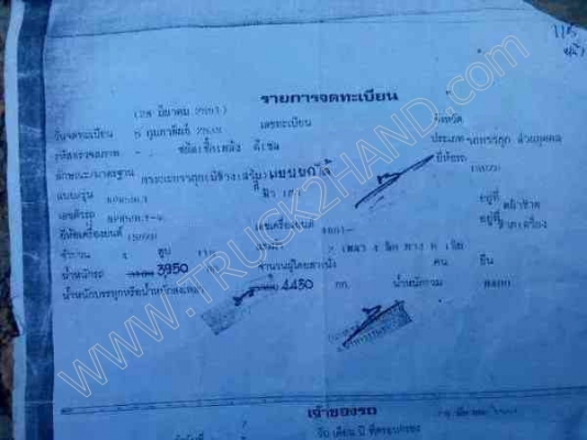 รถบรรทุก 6 ล้อดั๊มพ์ ยี่ห้อ ISUZU รุ่น NPR 115 แรงม้า รถบรรทุก 6 ล้อดั๊มพ์ ยี่ห้อ ISUZU รุ่น NPR 115 แรงม้า