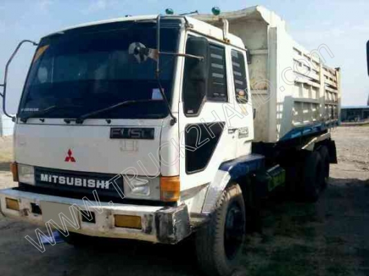 รถบรรทุก 10 ล้อดั๊มพ์ ยี่ห้อ MITSUBISHI รุ่น FN527 190 แรงม้า รถบรรทุก 10 ล้อดั๊มพ์ ยี่ห้อ MITSUBISHI รุ่น FN527 190 แรงม้า