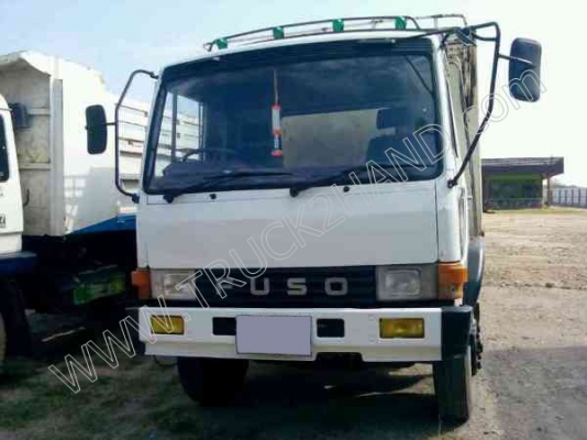 รถบรรทุก 10 ล้อดั๊มพ์ ยี่ห้อ MITSUBISHI รุ่น FUSO