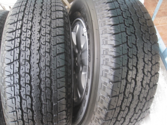 ขายล้อแม็ก Mitsu Triton plus 16"x7' et38 6รู139.7 + ยางผลิตสัปดาห์ที่ 14ปี13  สนใจติดต่อเล็กคลองสามครับ (081-3747940)