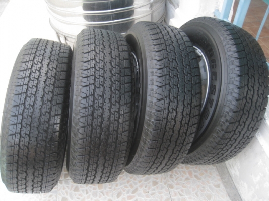 ขายล้อแม็ก Mitsu Triton plus 16"x7' et38 6รู139.7 + ยางผลิตสัปดาห์ที่ 14ปี13  สนใจติดต่อเล็กคลองสามครับ (081-3747940)