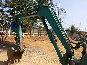ขายรถขุด-ดัน  YANMAR  B37>มีVDOให้ชม <  (มีลายหัวเจาะ  ปั้มนิ้ว ) รถเก่านอก สภาพพร้อมใช้ มีเอกสารแจ้งจำหน่าย