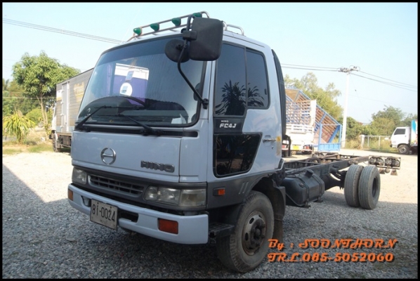 ขายด่วน รถบรรทุก 6 ล้อ HINO FC4J 140 แรง สมอเงิน รถห้างแท้ หัวคัซซี ยาว 5.5 M สภาพเดิมๆ สวยพร้อมใช้งาน ราคาสุดคุ้ม