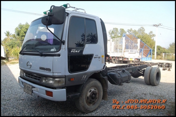 ขายด่วน รถบรรทุก 6 ล้อ HINO FC4J 140 แรง สมอเงิน รถห้างแท้ หัวคัซซี ยาว 5.5 M สภาพเดิมๆ สวยพร้อมใช้งาน ราคาสุดคุ้ม
