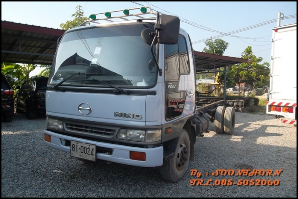 ขายด่วน รถบรรทุก 6 ล้อ HINO FC4J 140 แรง สมอเงิน รถห้างแท้ หัวคัซซี ยาว 5.5 M สภาพเดิมๆ สวยพร้อมใช้งาน ราคาสุดคุ้ม