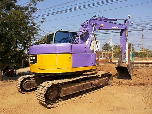 ขายรถขุด-ดัน KOMATSU  PC128US-2  (มี VDO ให้ชม )รถเก่านอกสภาพพร้อมใช้ มีเอกสารแจ้งจำหน่าย