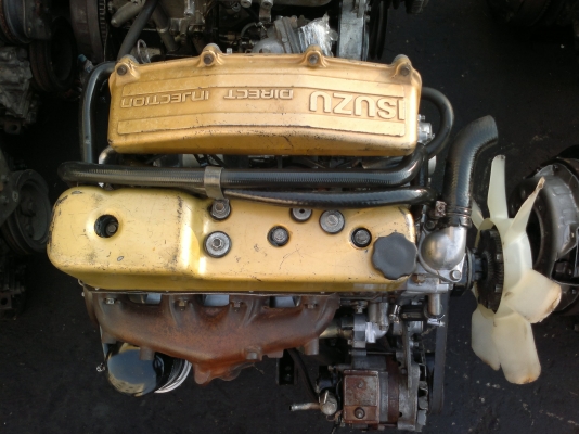 เครื่อง ISUZU 4JA1 มังกรทองสวยๆ