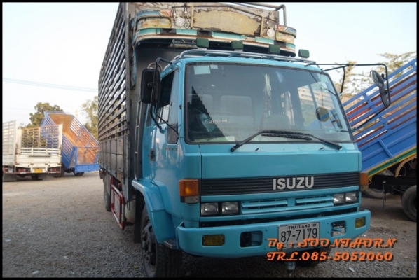 ขายด่วน รถบรรทุก 6 ล้อ ISUZU FTR ROCKY 185 แรง ช่วงยาว 7.2M คอกสูง รถสวย พร้อมใช้งาน