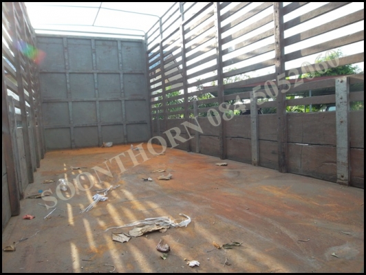 ขายด่วน รถบรรทุก 6 ล้อ ISUZU FTR ROCKY 185 แรง ช่วงยาว 7.2M คอกสูง รถสวย พร้อมใช้งาน