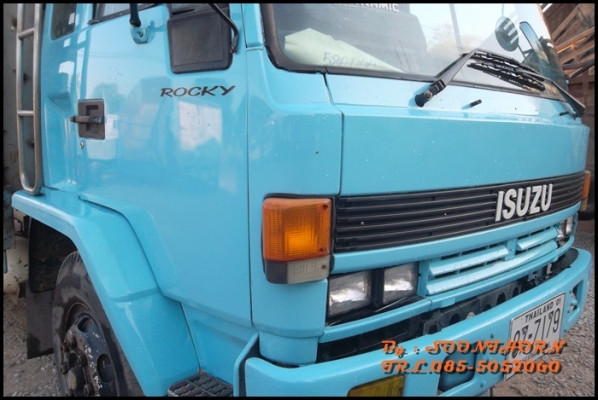 ขายด่วน รถบรรทุก 6 ล้อ ISUZU FTR ROCKY 185 แรง ช่วงยาว 7.2M คอกสูง รถสวย พร้อมใช้งาน