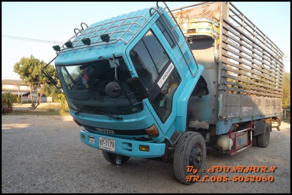 ขายด่วน รถบรรทุก 6 ล้อ ISUZU FTR ROCKY 185 แรง ช่วงยาว 7.2M คอกสูง รถสวย พร้อมใช้งาน