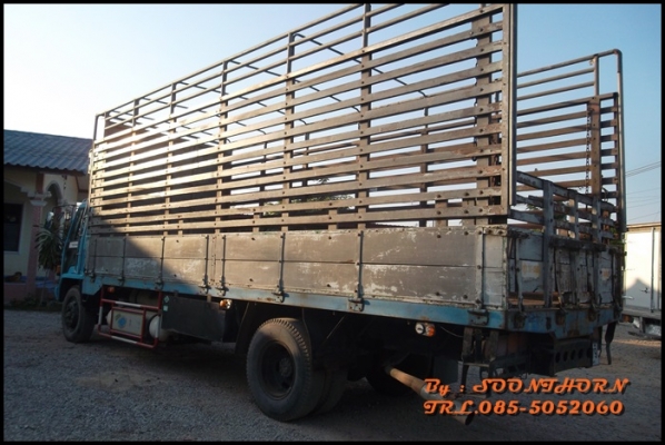 ขายด่วน รถบรรทุก 6 ล้อ ISUZU FTR ROCKY 185 แรง ช่วงยาว 7.2M คอกสูง รถสวย พร้อมใช้งาน