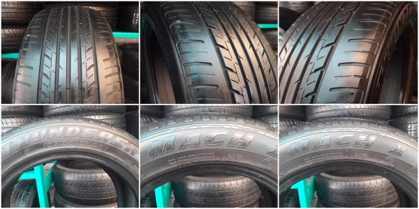 ขายยาง195/55/15 ยาง THUNDERER MACH II ปี 10 ( 1 ชุด )