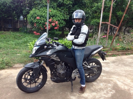 ขายดาวน์HONDA CBR500   49,000บาท ให้ปลายสลิบออน1ใบ(ใส้เกลียว วิ่งดี) ผ่อน 4,444บาท 41 งวด ติดต่อ0860479867