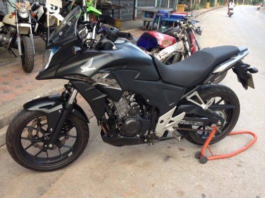 ขายดาวน์HONDA CBR500   49,000บาท ให้ปลายสลิบออน1ใบ(ใส้เกลียว วิ่งดี) ผ่อน 4,444บาท 41 งวด ติดต่อ0860479867