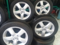 ขายล้อแม็ก HONDA CITY ขอบ 15 ( 4 รู 100 15x5 &frac12; ) พร้อมยาง