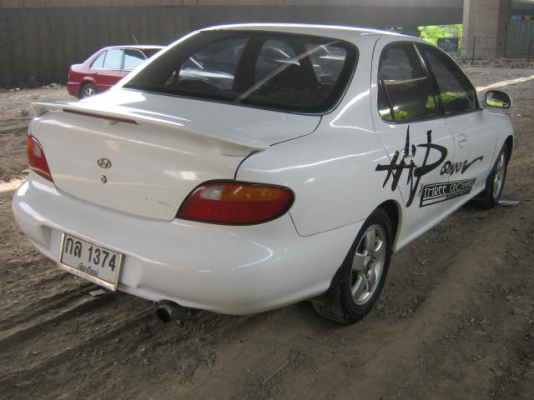 HYUNDAI, ELANTRA 1.6 GLS ปี96 สวยบางเดิมๆติดแก๊สLPG45000