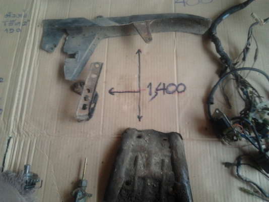 ระเบิดอะไหล่ yamaha dt 125 mono(เต็มคัน)