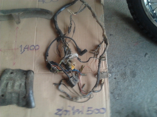 ระเบิดอะไหล่ yamaha dt 125 mono(เต็มคัน)