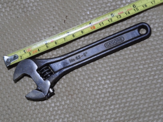 ประแจเลื่อนGEDORE 6" เยอรมัน