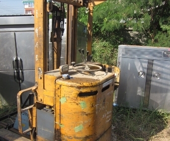 ขายรถยกแบตเตอรี่ไฟฟ้า TOYOTA: FBR9 ขนาด 900 kg ราคา 55,000 บาท