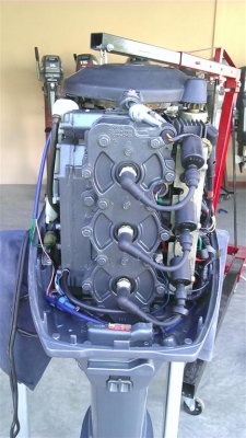 Yamaha 50 แรง สตาร์ทไฟฟ้า มีทริม สภาพ สวยๆ